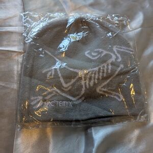 Arc'teryx Gray Knit Hat with White Logo